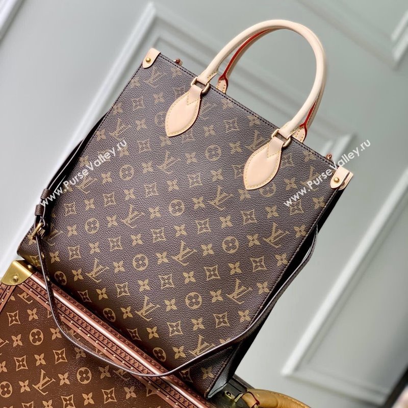 Louis Vuitton Sac Plat PM Tote bag M46263 Monogram Canvas/Nude 2023 (KI-231127095)