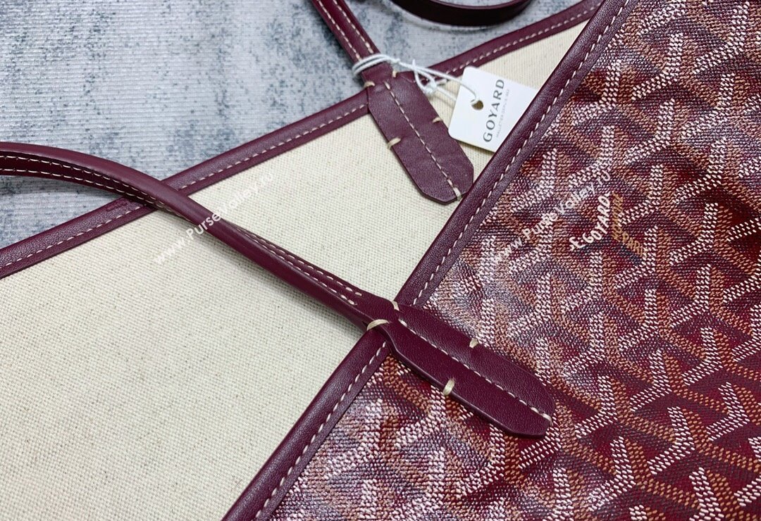 Goyard Saint Louis GM Tote Bag Burgundy 2023 020146L (ZHANG-231130025)