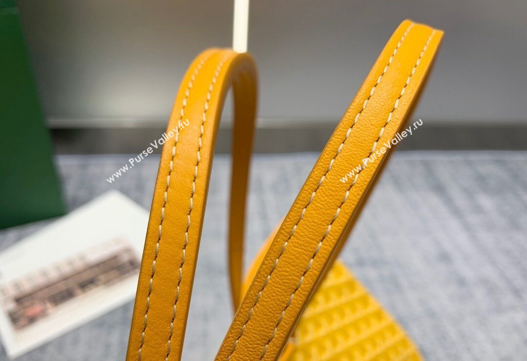 Goyard Saint Louis PM Tote Bag Yellow 2023 020146M (ZHANG-231130012)