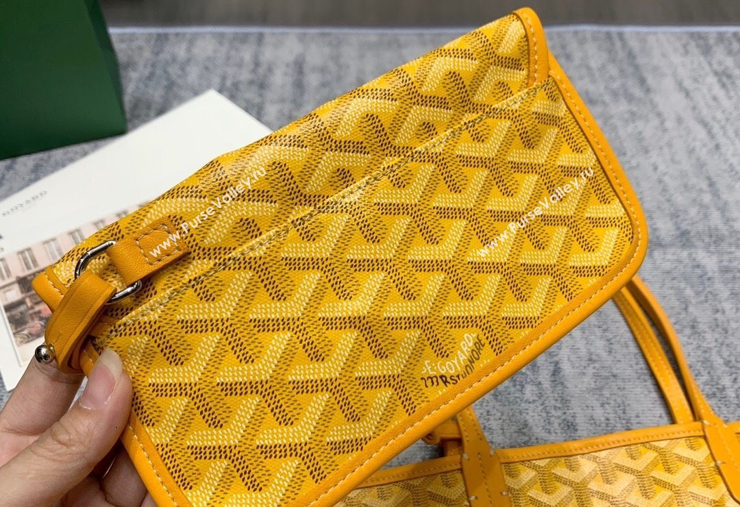 Goyard Saint Louis PM Tote Bag Yellow 2023 020146M (ZHANG-231130012)