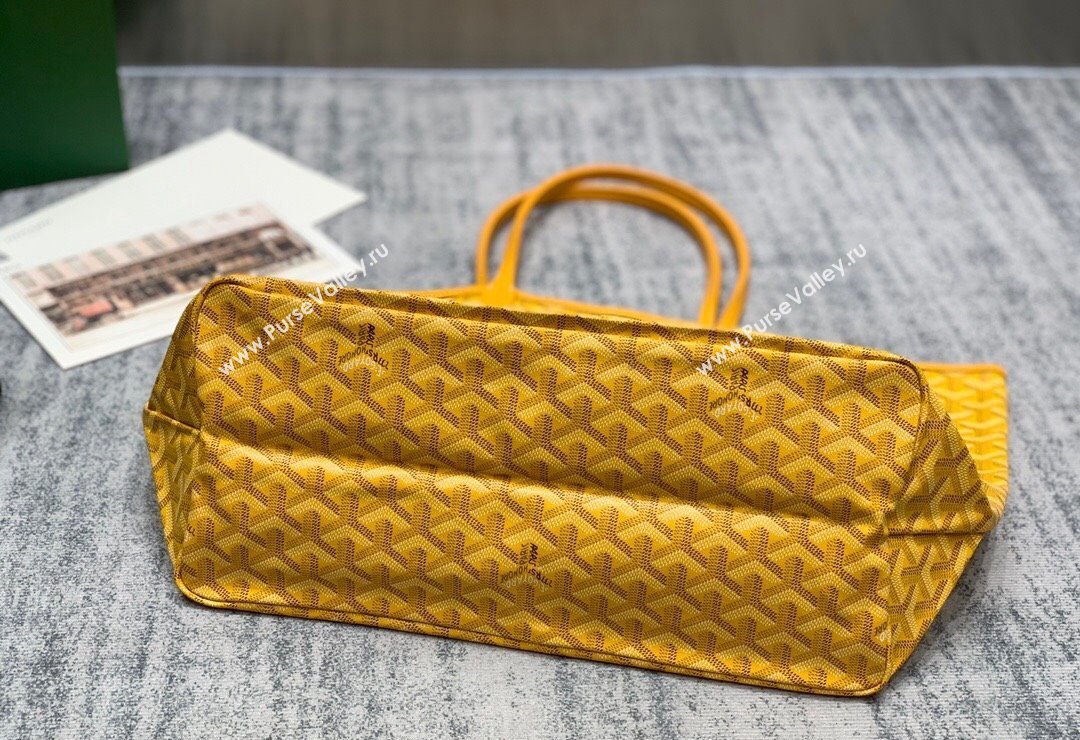 Goyard Saint Louis PM Tote Bag Yellow 2023 020146M (ZHANG-231130012)