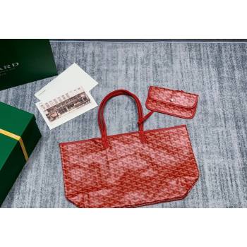 Goyard Saint Louis PM Tote Bag Red 2023 020146M (ZHANG-231130014)