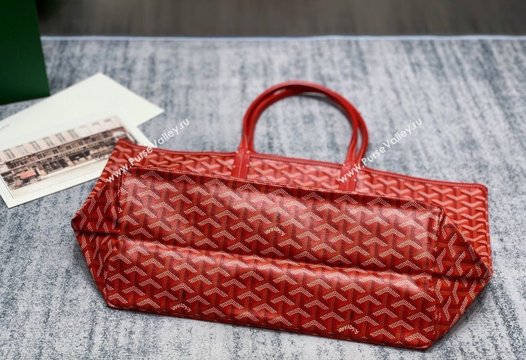 Goyard Saint Louis PM Tote Bag Red 2023 020146M (ZHANG-231130014)