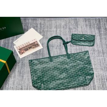 Goyard Saint Louis PM Tote Bag Green 2023 020146M (ZHANG-231130015)