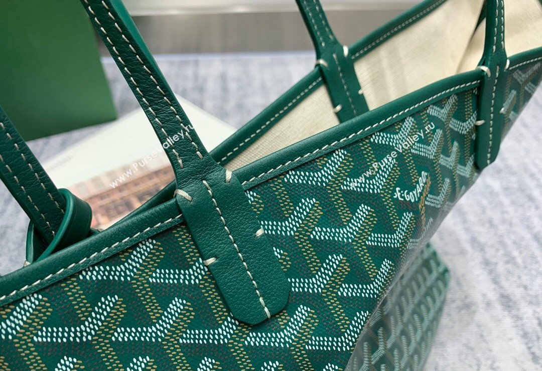 Goyard Saint Louis PM Tote Bag Green 2023 020146M (ZHANG-231130015)