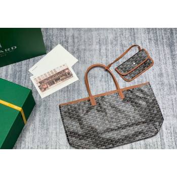 Goyard Saint Louis PM Tote Bag Brown 2023 020146M (ZHANG-231130016)