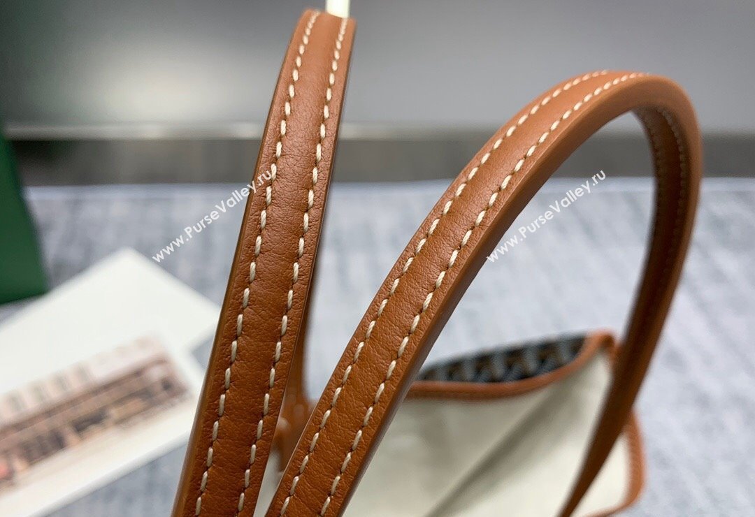 Goyard Saint Louis PM Tote Bag Brown 2023 020146M (ZHANG-231130016)