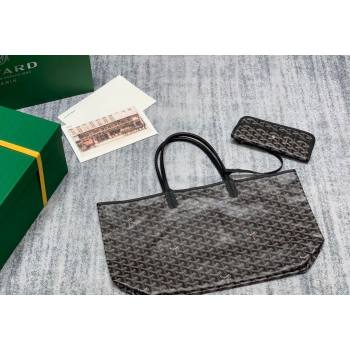 Goyard Saint Louis PM Tote Bag Black 2023 020146M (ZHANG-231130017)