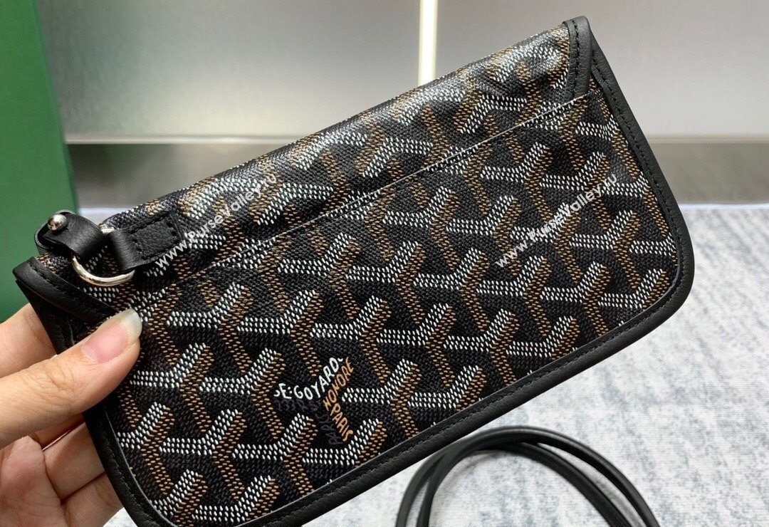 Goyard Saint Louis PM Tote Bag Black 2023 020146M (ZHANG-231130017)