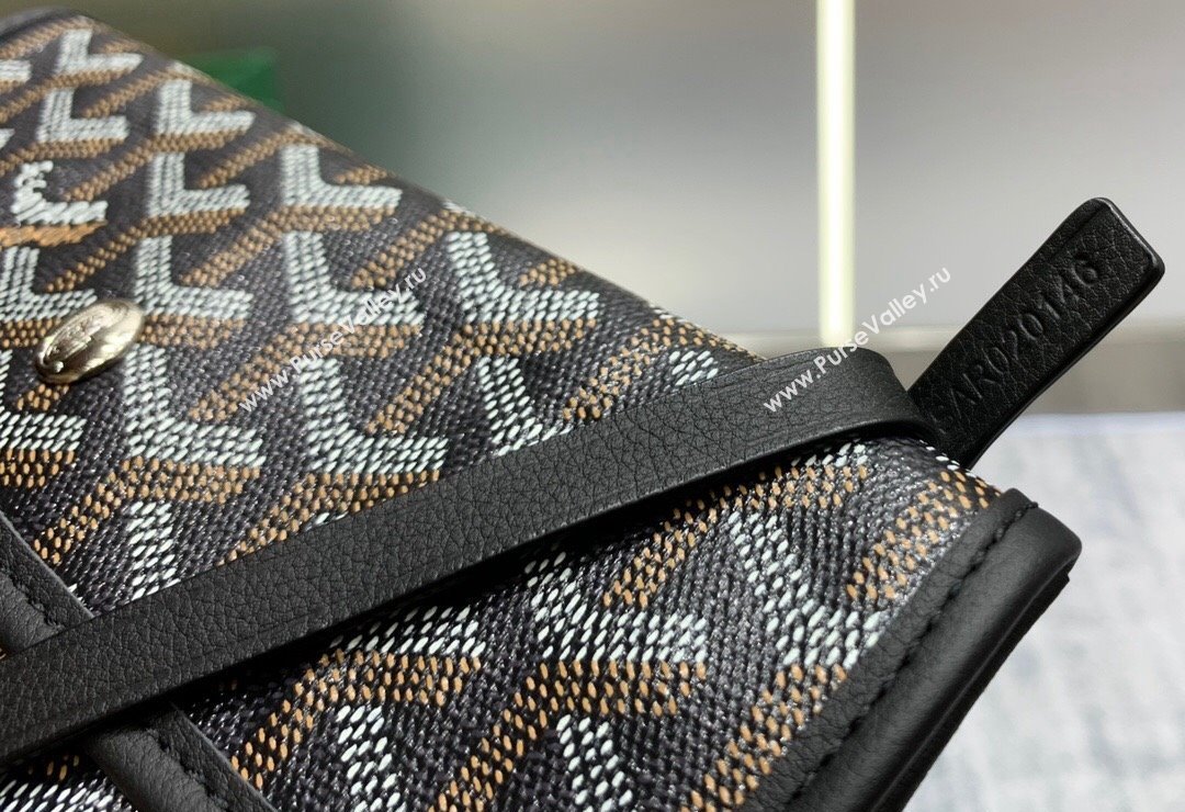 Goyard Saint Louis PM Tote Bag Black 2023 020146M (ZHANG-231130017)