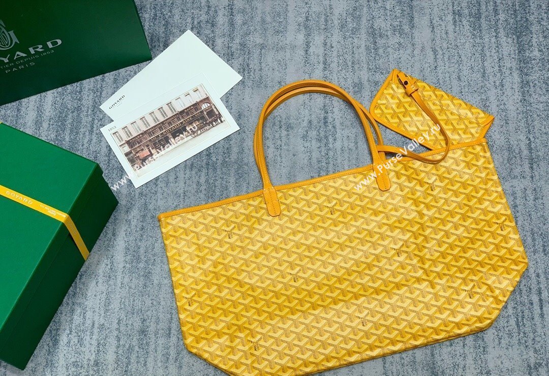 Goyard Saint Louis GM Tote Bag Yellow 2023 020146L (ZHANG-231130019)