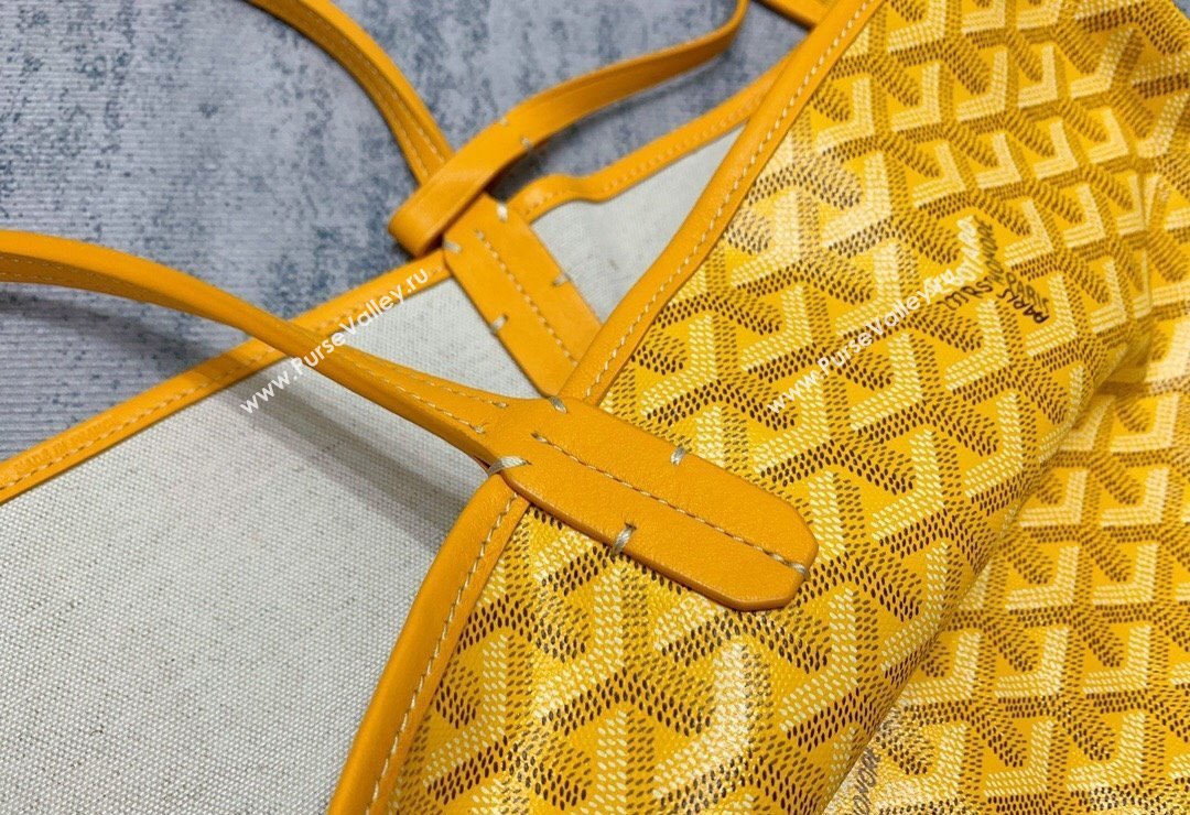 Goyard Saint Louis GM Tote Bag Yellow 2023 020146L (ZHANG-231130019)