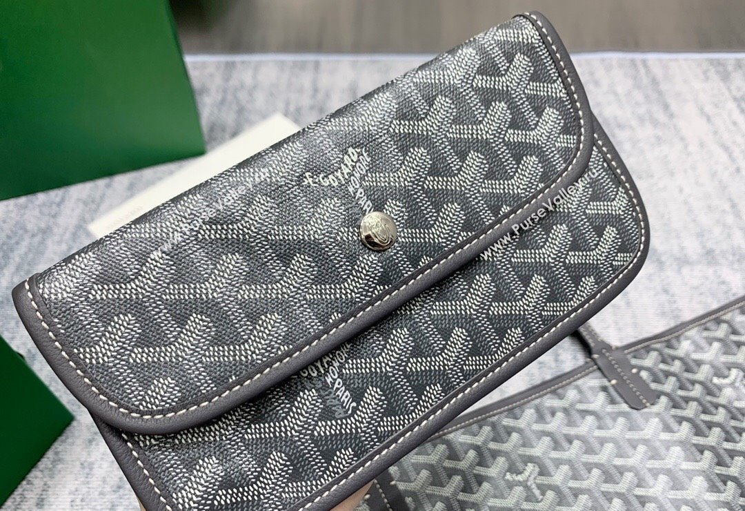 Goyard Saint Louis GM Tote Bag Grey 2023 020146L (ZHANG-231130020)