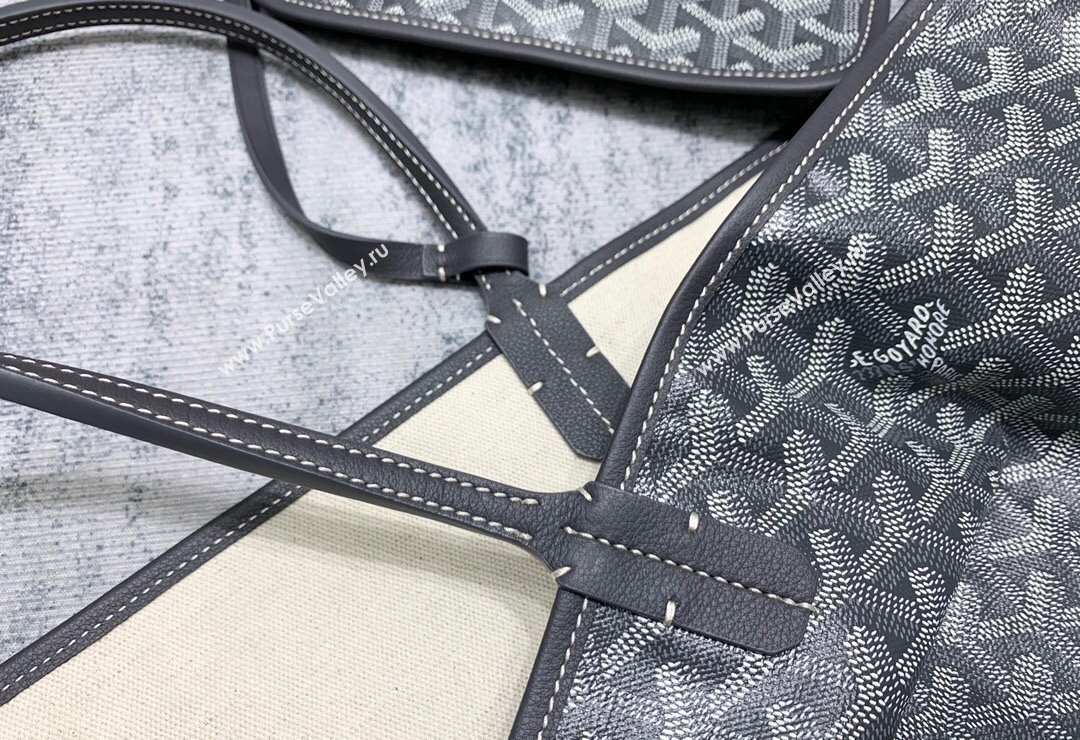 Goyard Saint Louis GM Tote Bag Grey 2023 020146L (ZHANG-231130020)