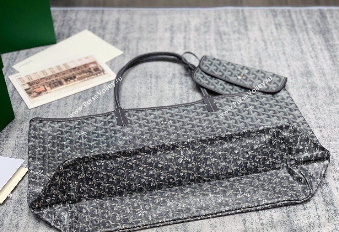 Goyard Saint Louis GM Tote Bag Grey 2023 020146L (ZHANG-231130020)