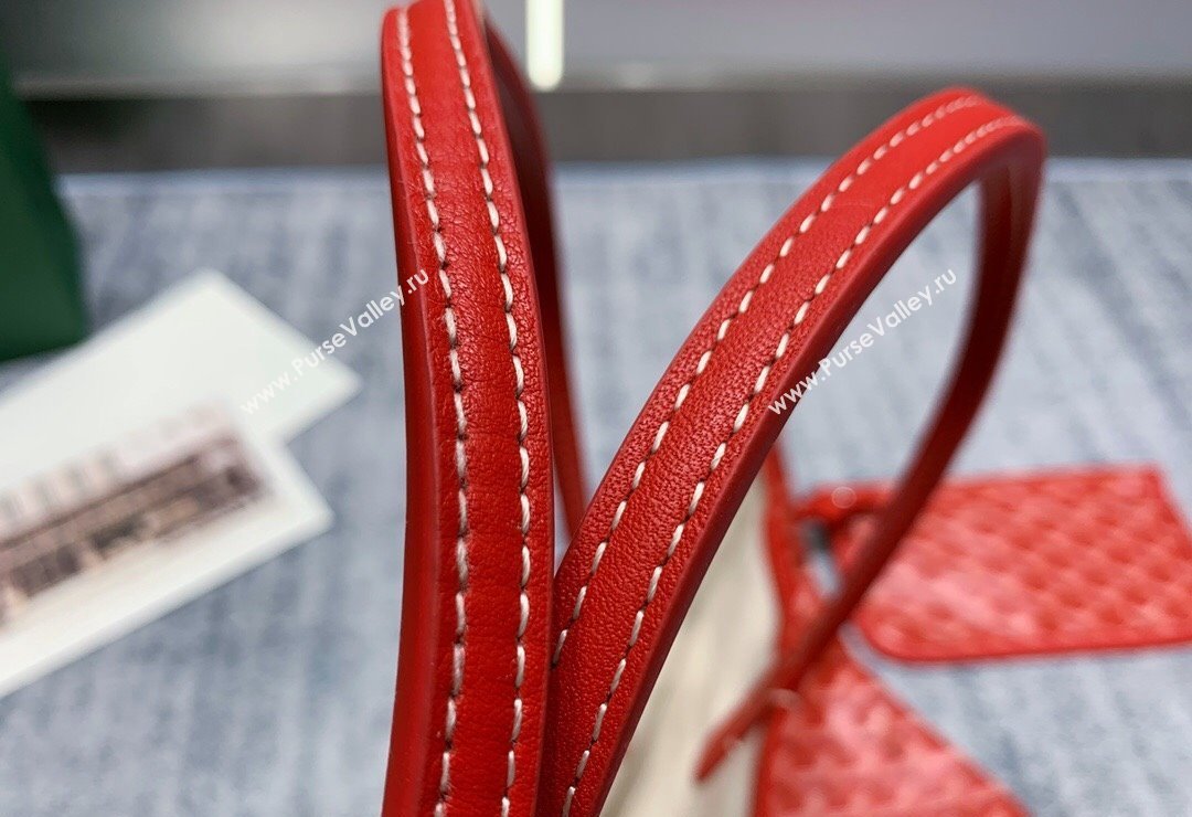 Goyard Saint Louis GM Tote Bag Red 2023 020146L (ZHANG-231130023)