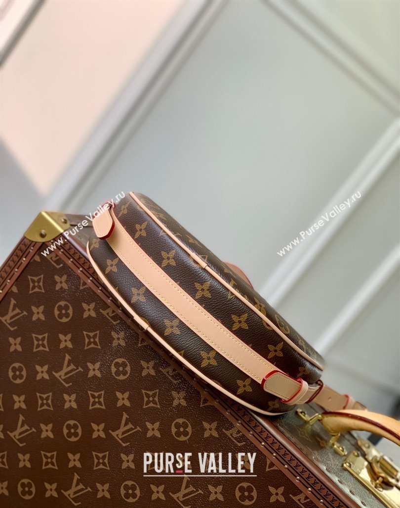 Louis Vuitton Croisant MM Shoulder Bag Coin Purse M46828 Monogram Canvas 2024 (KI-231208027)