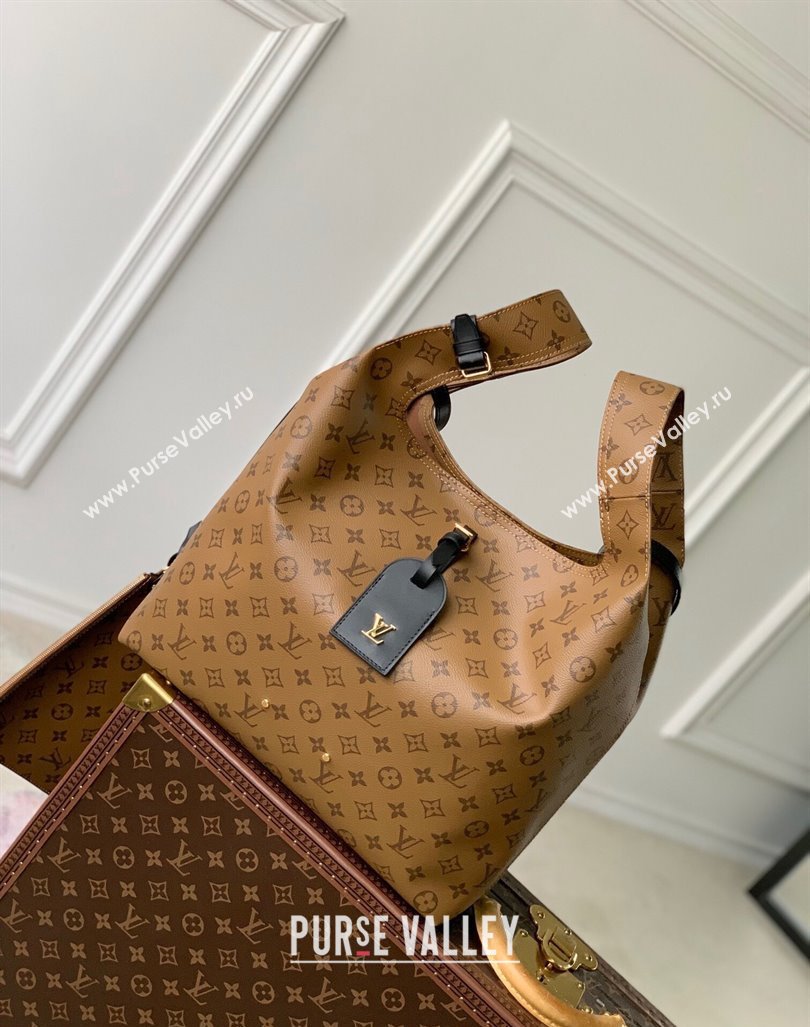 Louis Vuitton Atlantis GM Shopping Bag in Monogram Reverse Canvas M46817 2023 (KI-231208037)