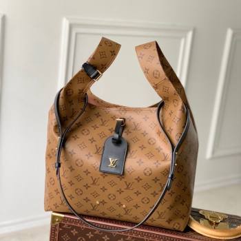 Louis Vuitton Atlantis GM Shopping Bag in Monogram Reverse Canvas M46817 2023 (KI-231208037)