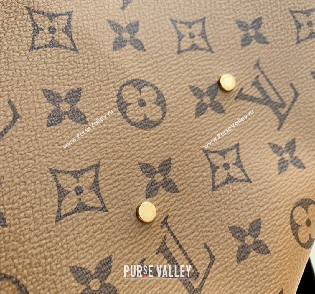 Louis Vuitton Atlantis GM Shopping Bag in Monogram Reverse Canvas M46817 2023 (KI-231208037)