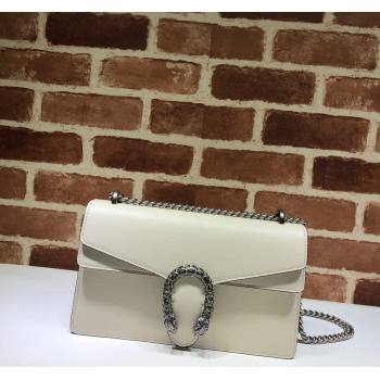 Gucci Dionysus Leather Shoulder Bag in Pig-Grained Leather 400249 White 2023 (DLH-231209040)