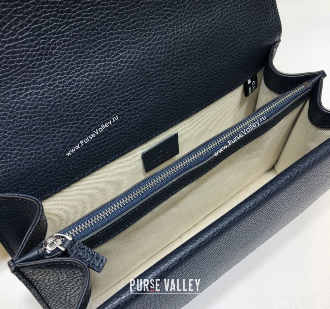 Gucci Dionysus Leather Shoulder Bag in Grained Leather 400249 Black 2025 (DLH-250210099)