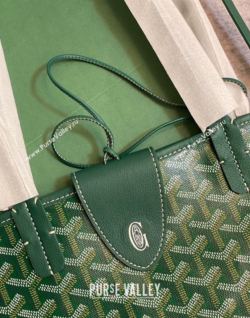 Goyard Anjou PM Tote Bag Green 2023 1211 (ZHANG-231211089)