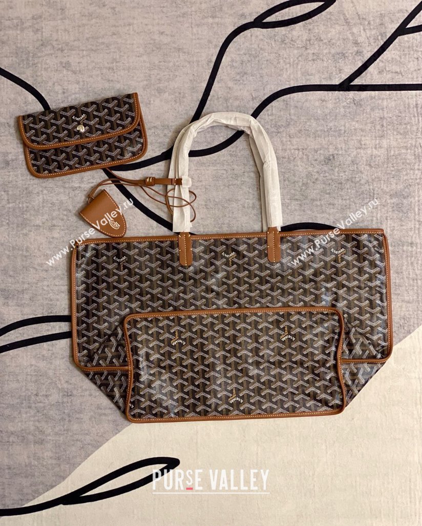 Goyard Anjou PM Tote Bag Brown 2023 1211 (ZHANG-231211090)