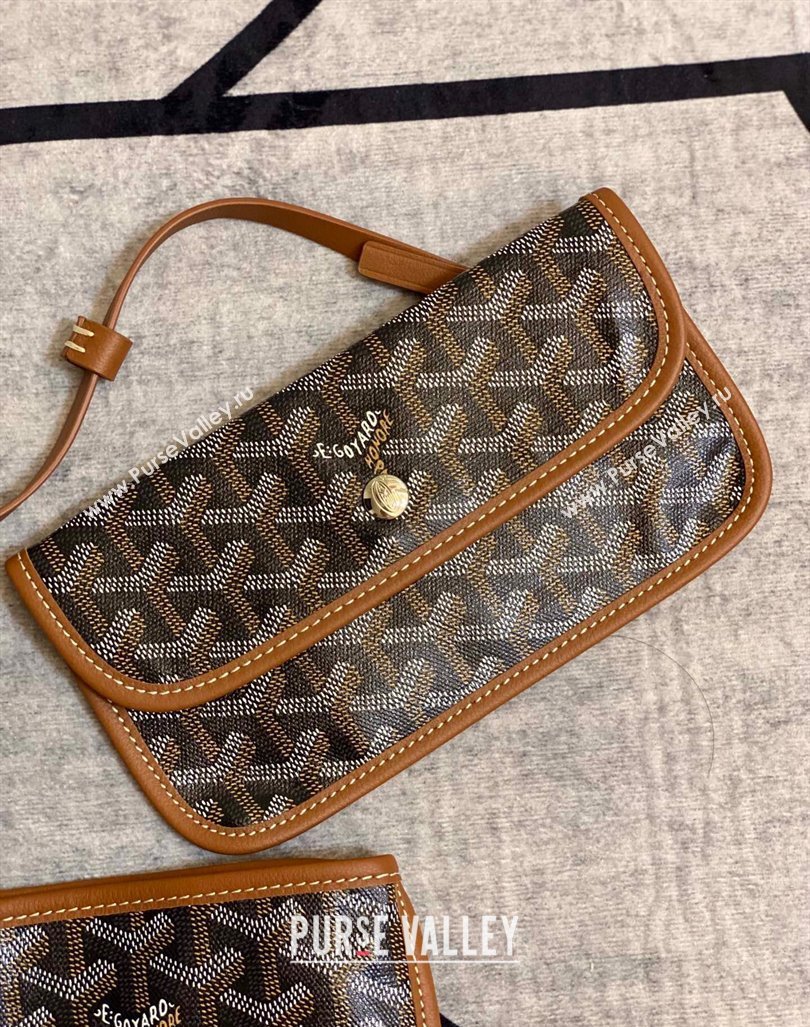 Goyard Anjou PM Tote Bag Brown 2023 1211 (ZHANG-231211090)