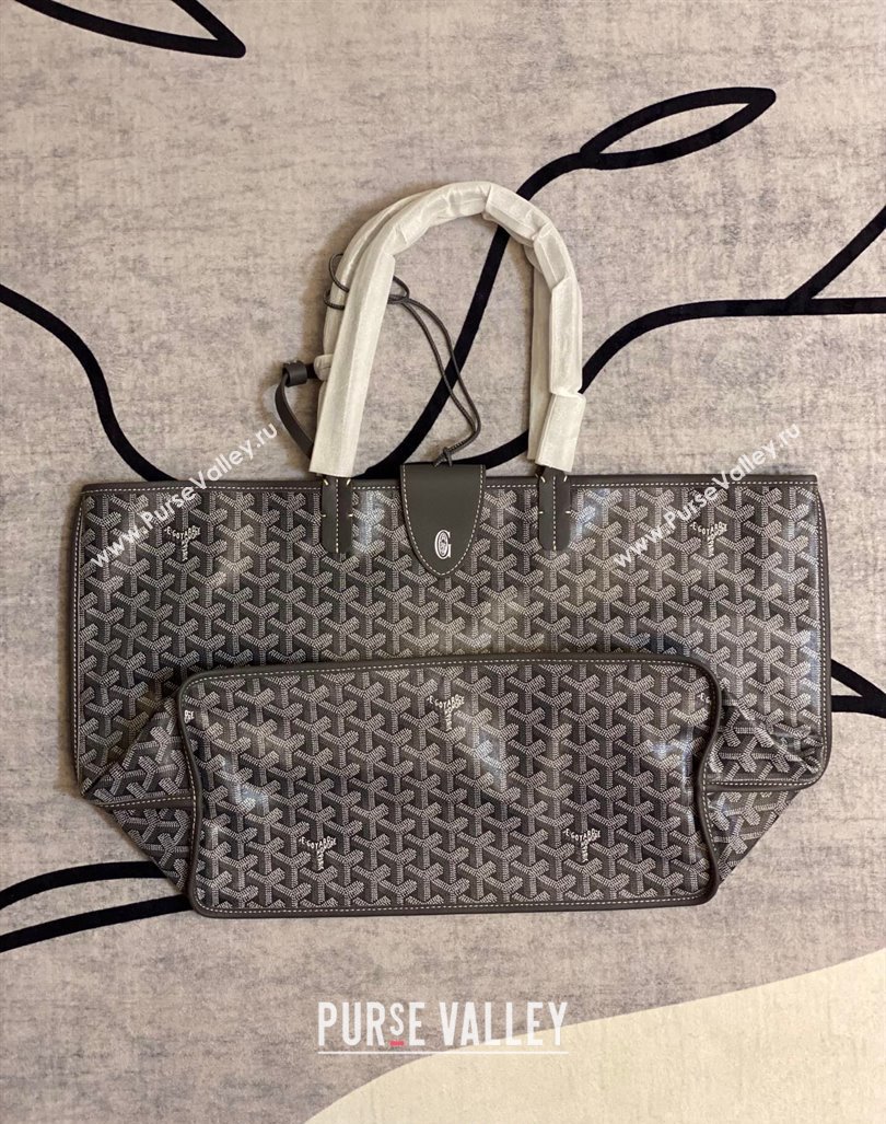 Goyard Anjou PM Tote Bag Grey 2023 1211 (ZHANG-231211091)