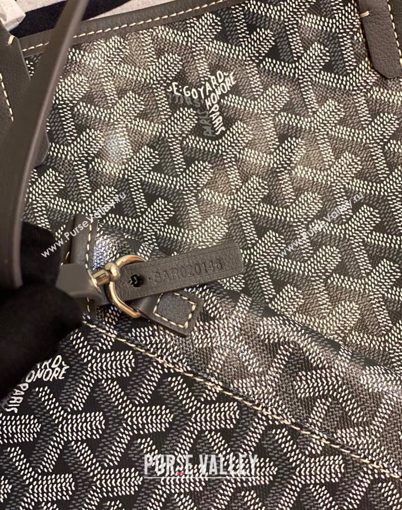 Goyard Anjou PM Tote Bag Grey 2023 1211 (ZHANG-231211091)