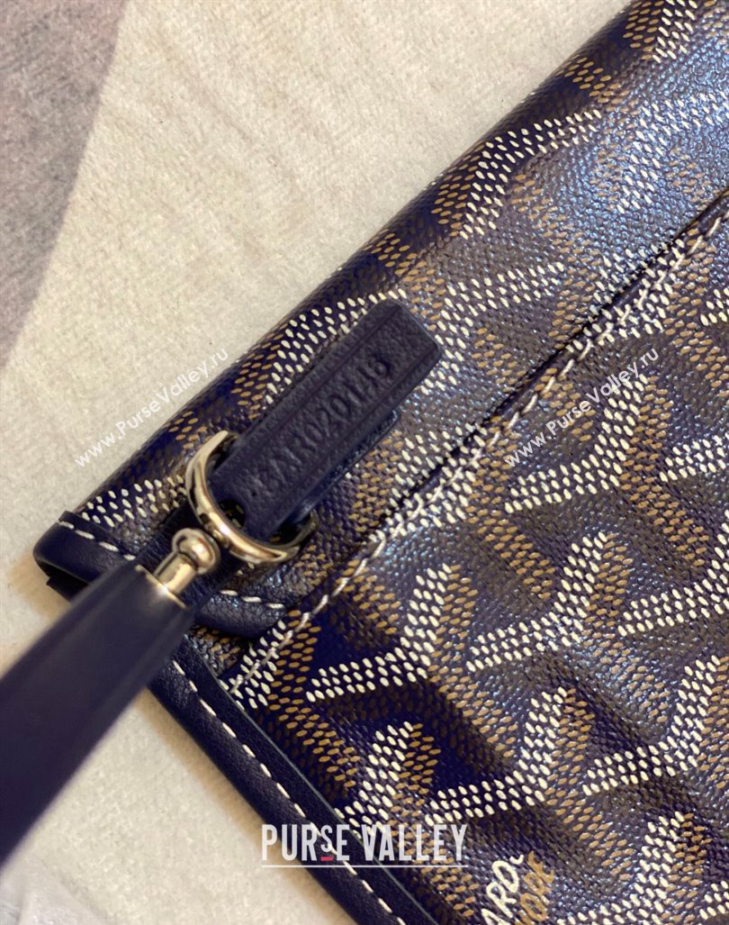 Goyard Anjou PM Tote Bag Navy Blue 2023 1211 (ZHANG-231211092)