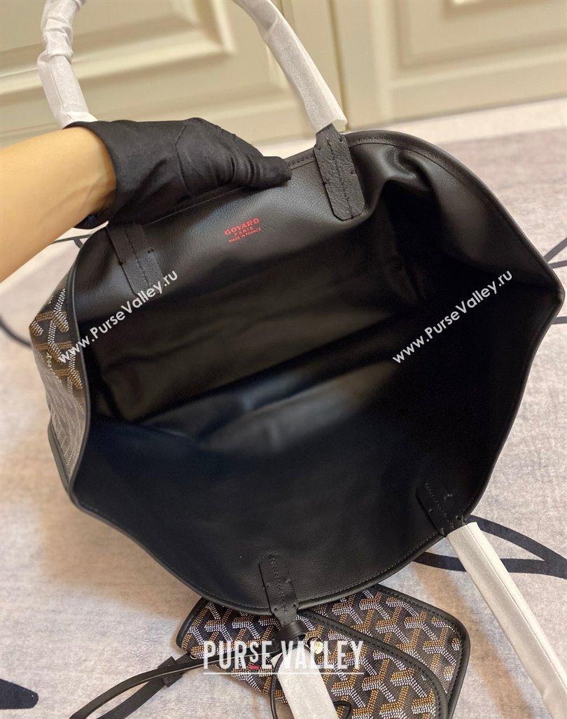 Goyard Anjou PM Tote Bag Black 2023 1211 (ZHANG-231211093)