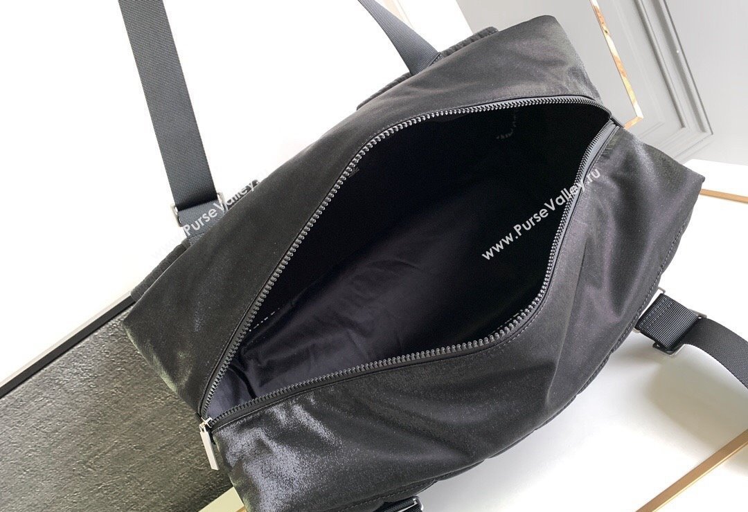 Chanel Black Waterproof Sport Bag with Pockets 2023 1208 (yezi-231208015)