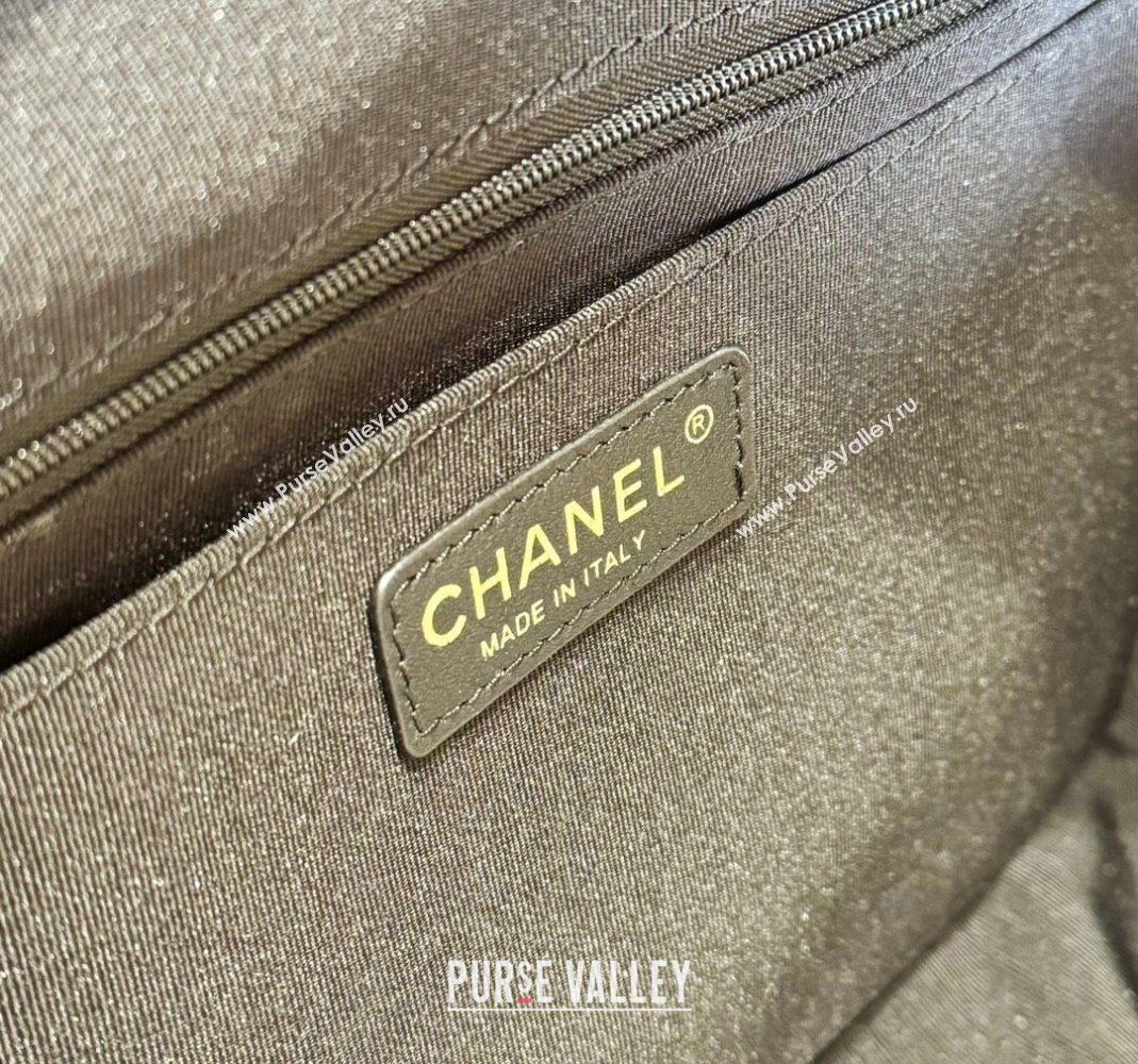 Chanel Black Nylon Max Travel Bag 2023 1208 (yezi-231208017)