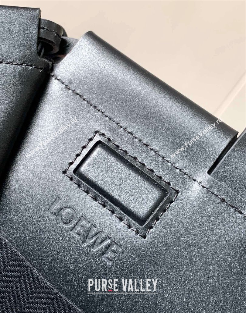 Loewe Anagram Cushion Canvas Tote Bag Grey 2023 (Ys-231211064)