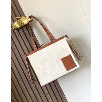 Loewe Anagram Cushion Canvas Tote Bag Brown 2023 (Ys-231211065)