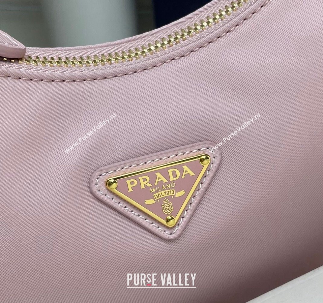 Prada Re-Edition 2005 Re-Nylon Bag 1BH204 Light Pink 2023 NEW (YZ-231211028)