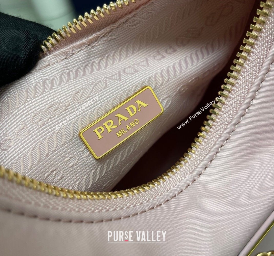 Prada Re-Edition 2005 Re-Nylon Bag 1BH204 Light Pink 2023 NEW (YZ-231211028)