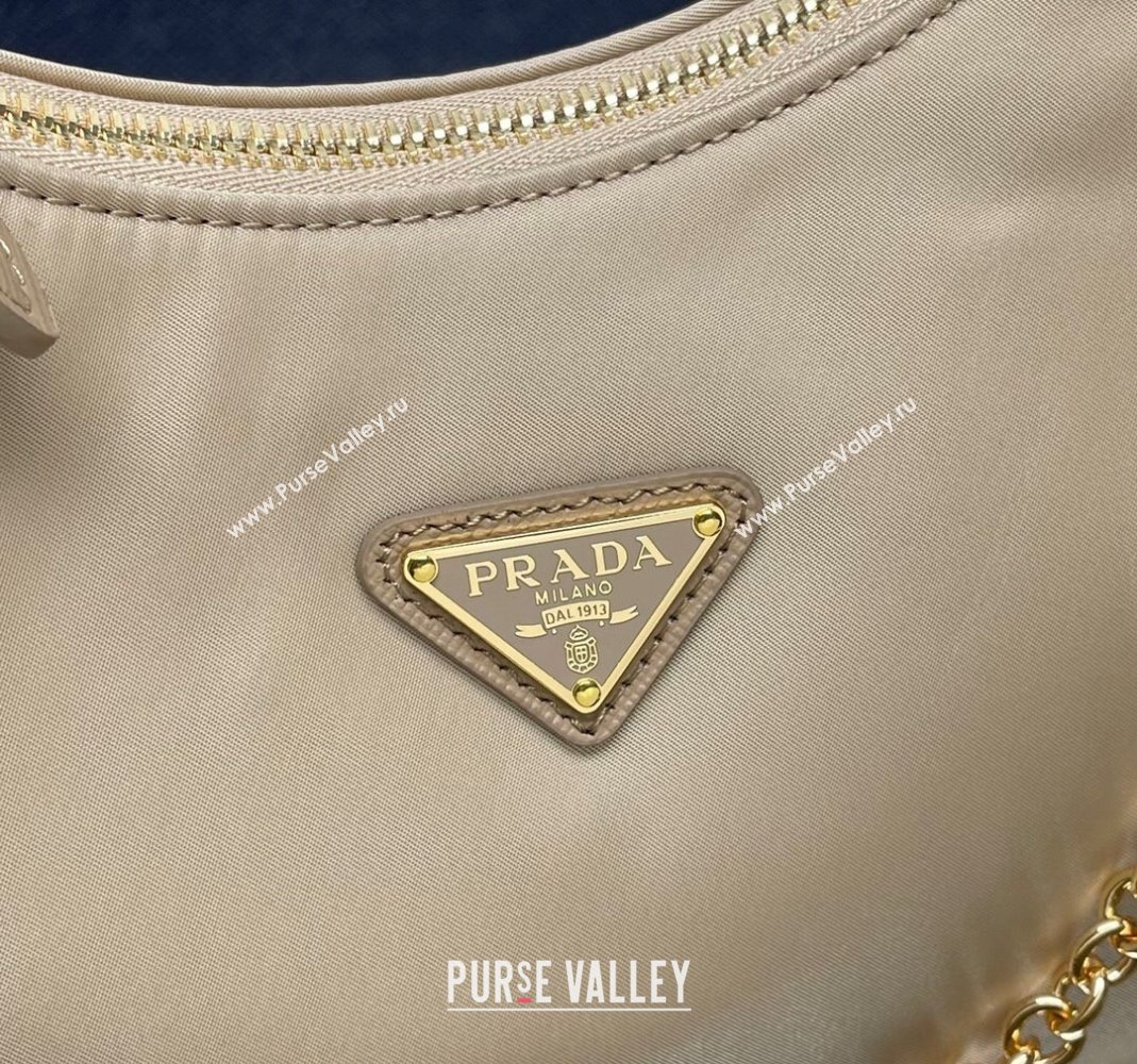 Prada Re-Edition 2005 Re-Nylon Bag 1BH204 Beige 2023 NEW (YZ-231211029)