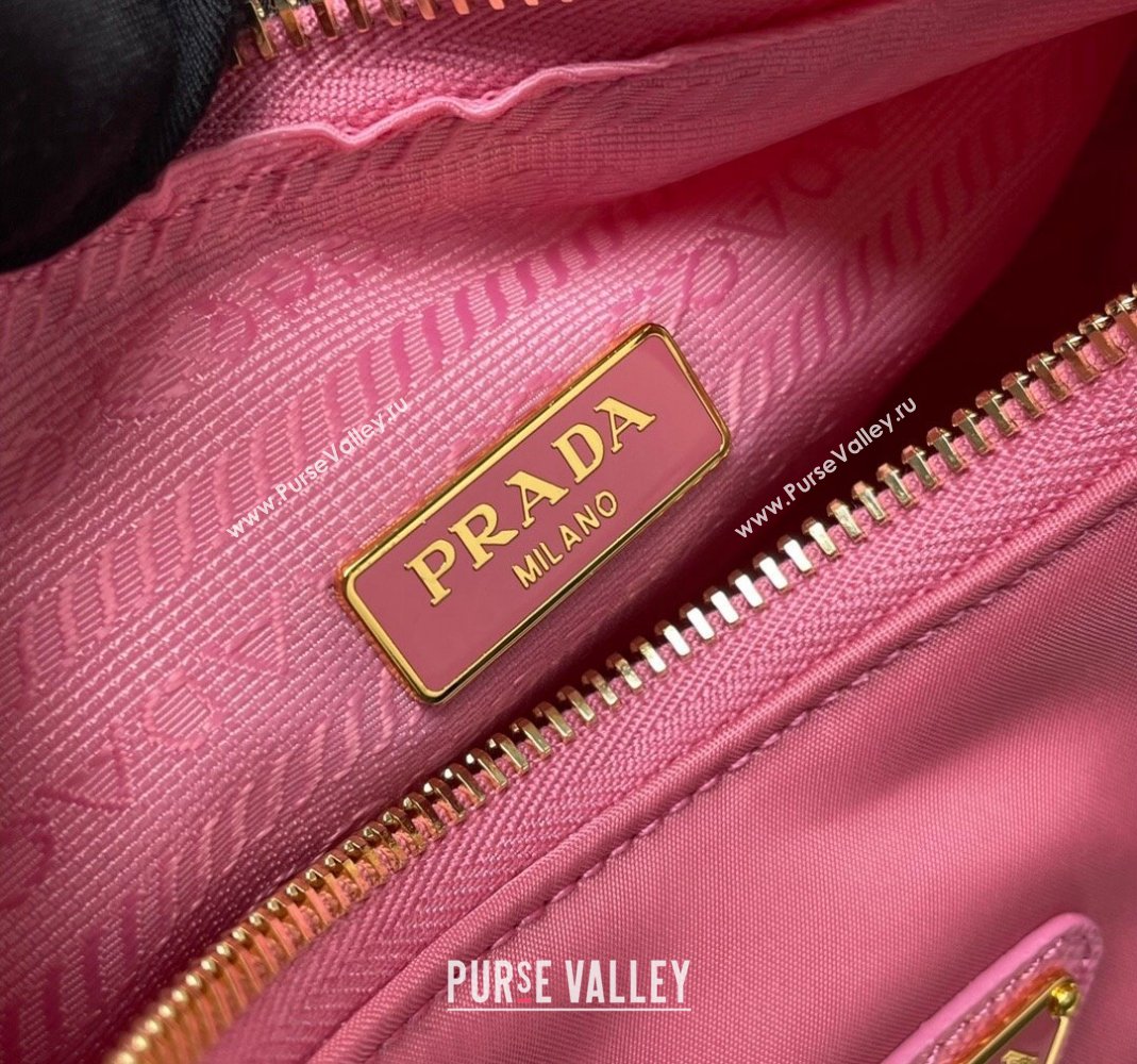 Prada Re-Edition 2005 Re-Nylon Bag 1BH204 Dark Pink 2023 NEW (YZ-231211030)