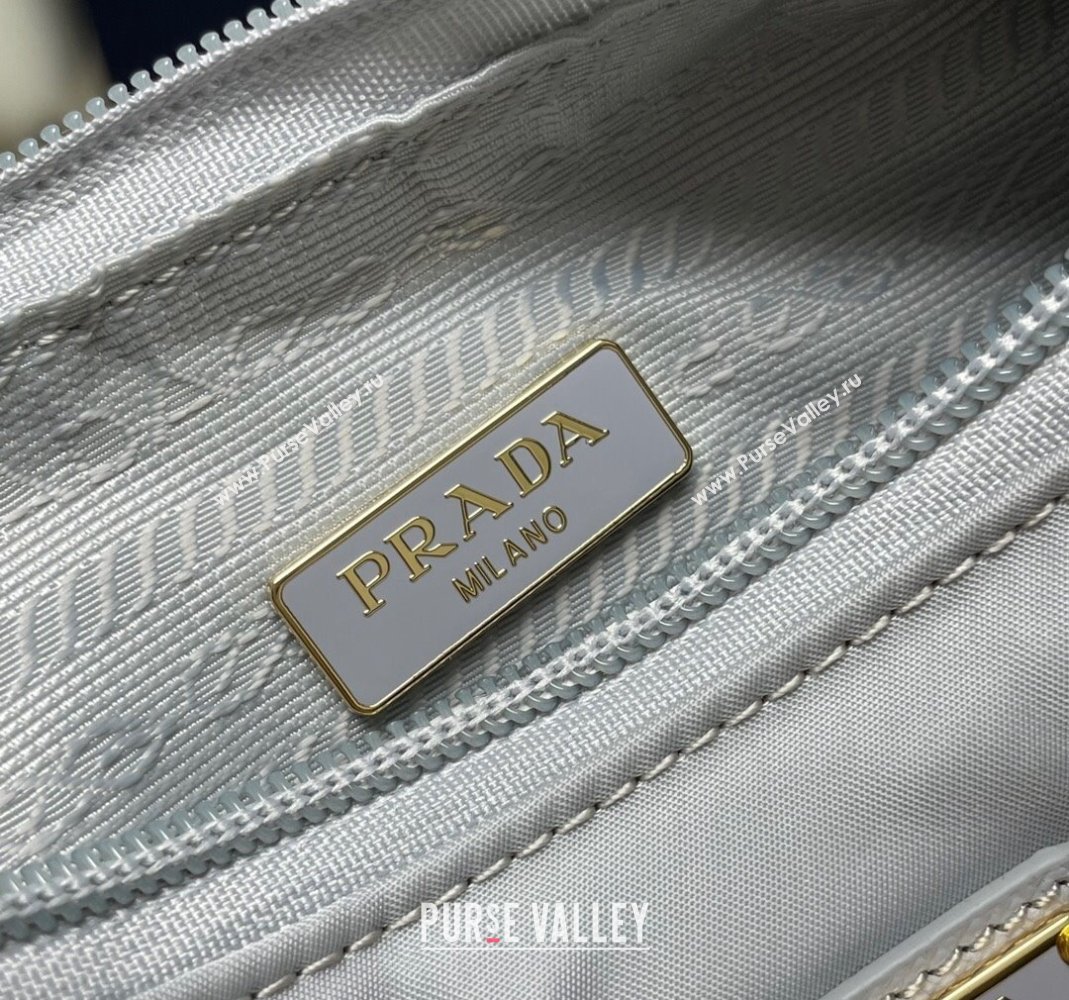 Prada Re-Nylon Prada Re-Edition 2000 mini-bag 1NE515 Light Grey 2023 NEW (YZ-231211034)