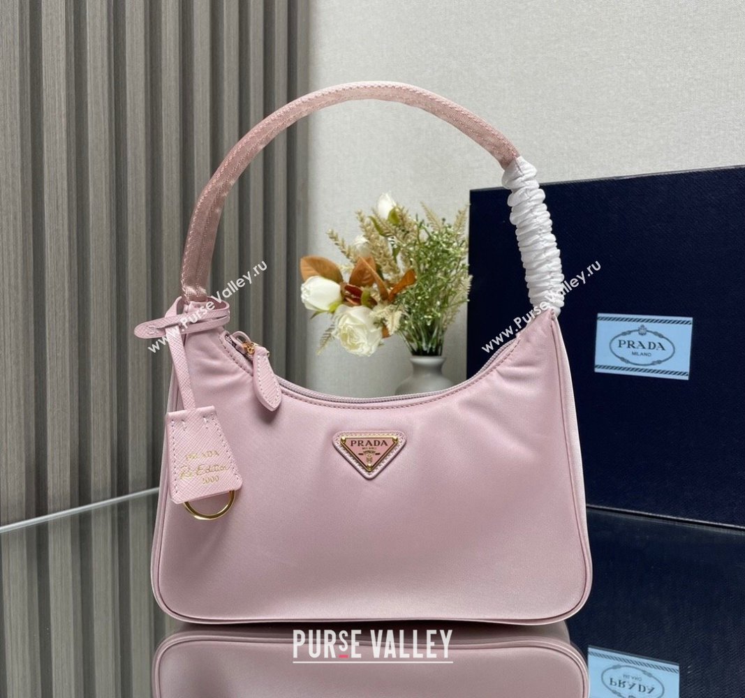 Prada Re-Nylon Prada Re-Edition 2000 mini-bag 1NE515 Light Pink 2023 NEW (YZ-231211035)