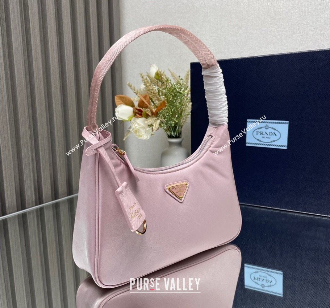 Prada Re-Nylon Prada Re-Edition 2000 mini-bag 1NE515 Light Pink 2023 NEW (YZ-231211035)