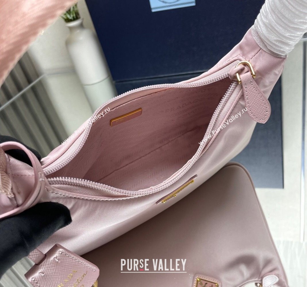 Prada Re-Nylon Prada Re-Edition 2000 mini-bag 1NE515 Light Pink 2023 NEW (YZ-231211035)