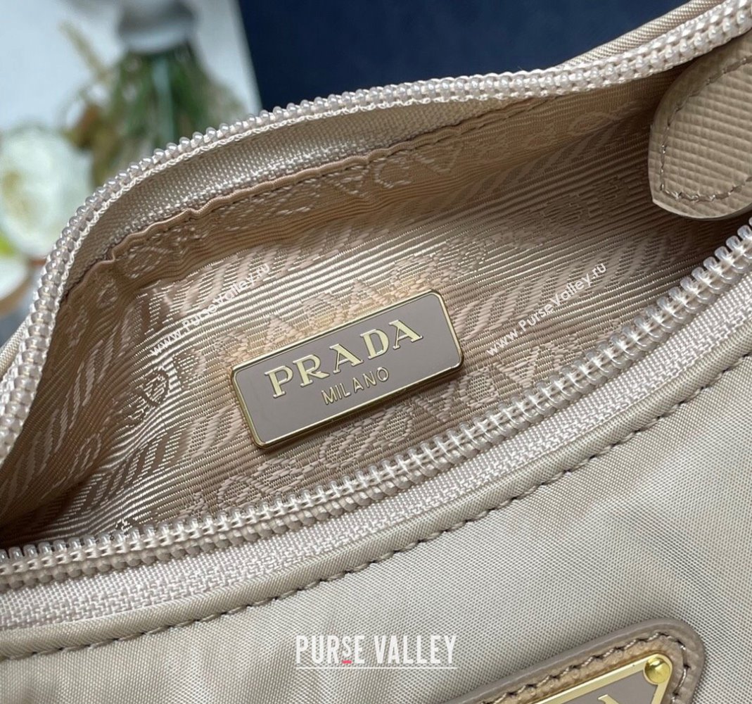 Prada Re-Nylon Prada Re-Edition 2000 mini-bag 1NE515 Beige 2023 NEW (YZ-231211036)