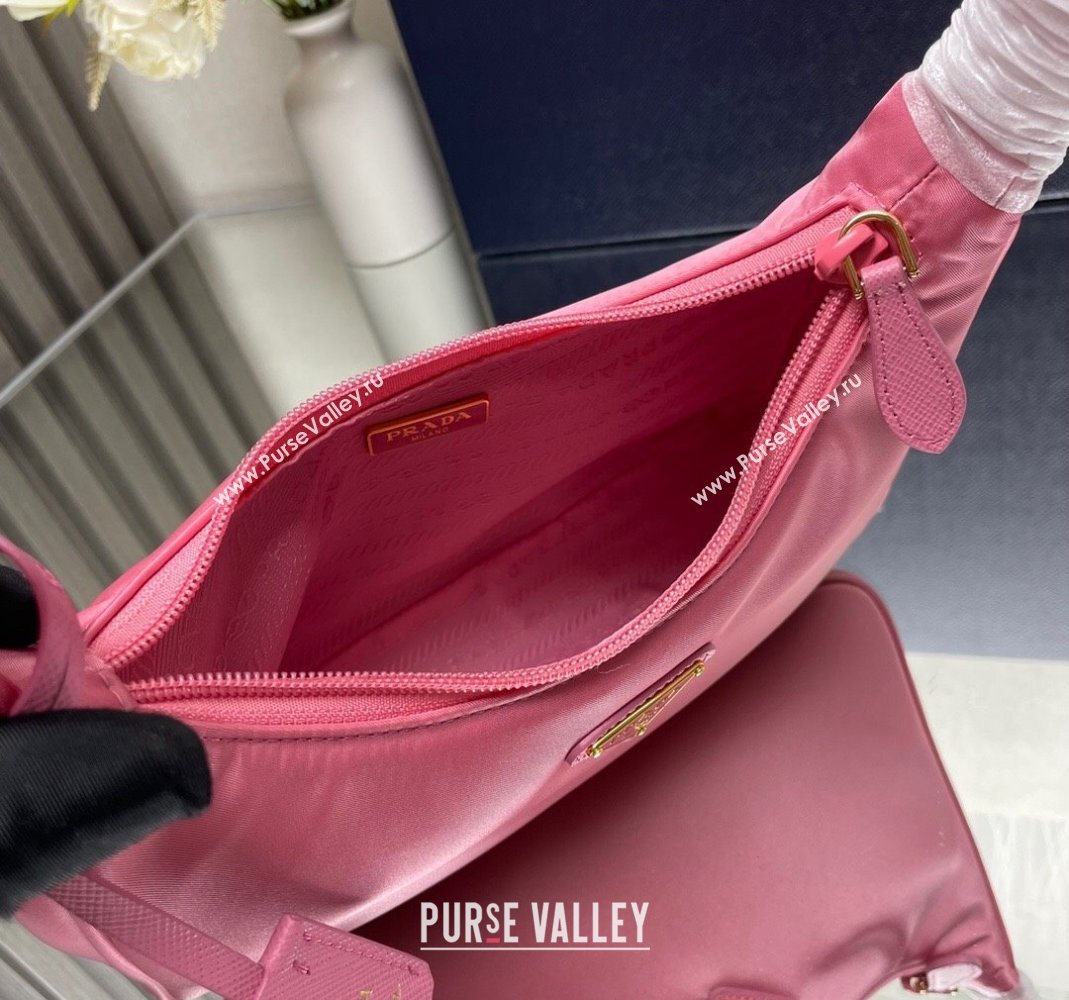 Prada Re-Nylon Prada Re-Edition 2000 mini-bag 1NE515 Dark Pink 2023 NEW (YZ-231211037)