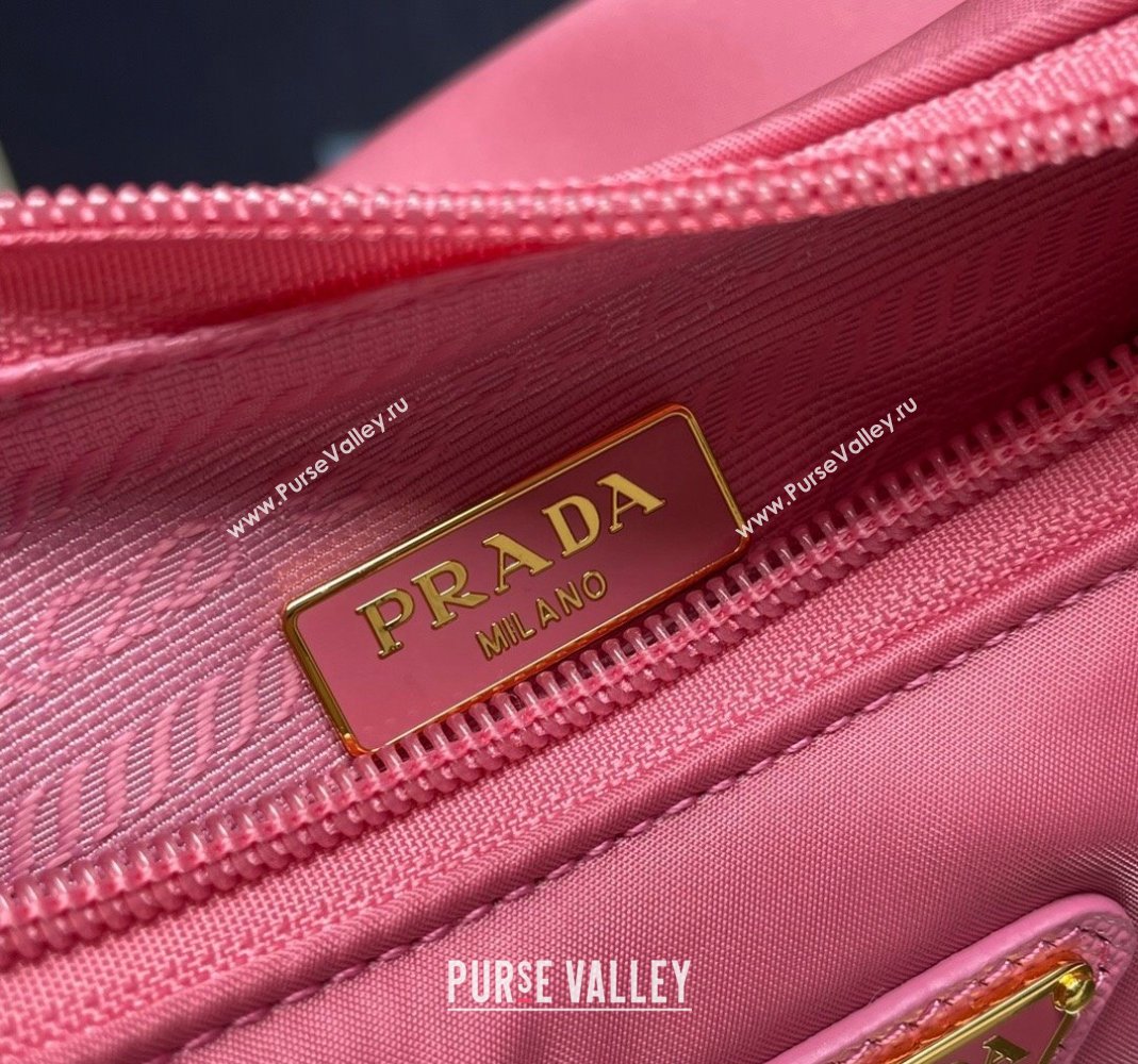 Prada Re-Nylon Prada Re-Edition 2000 mini-bag 1NE515 Dark Pink 2023 NEW (YZ-231211037)