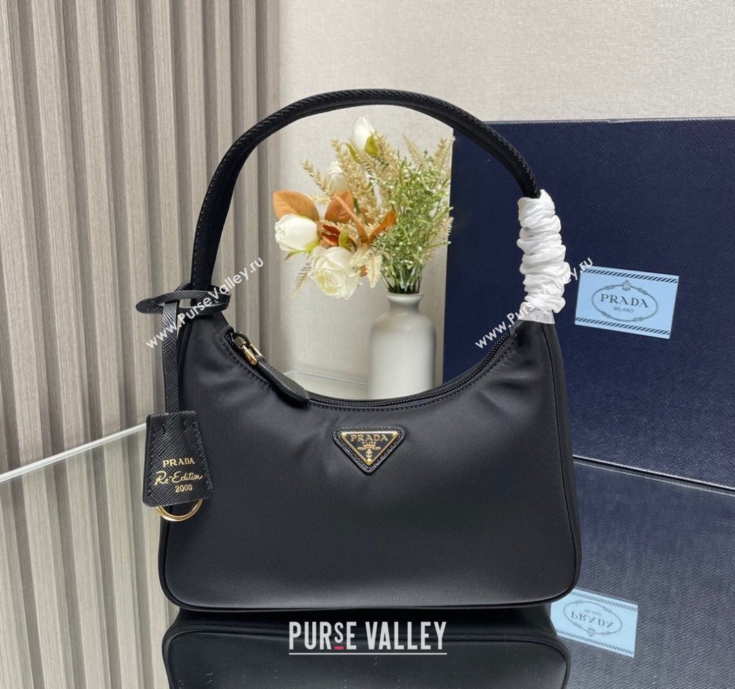 Prada Re-Nylon Prada Re-Edition 2000 mini-bag 1NE515 Black 2023 NEW (YZ-231211039)