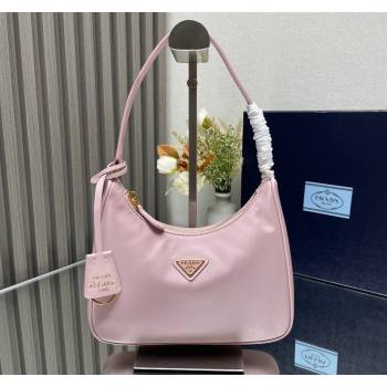 Prada Re-Edition 2005 Re-Nylon mini bag 1NE204 Light Pink 2023 NEW (YZ-231211042)